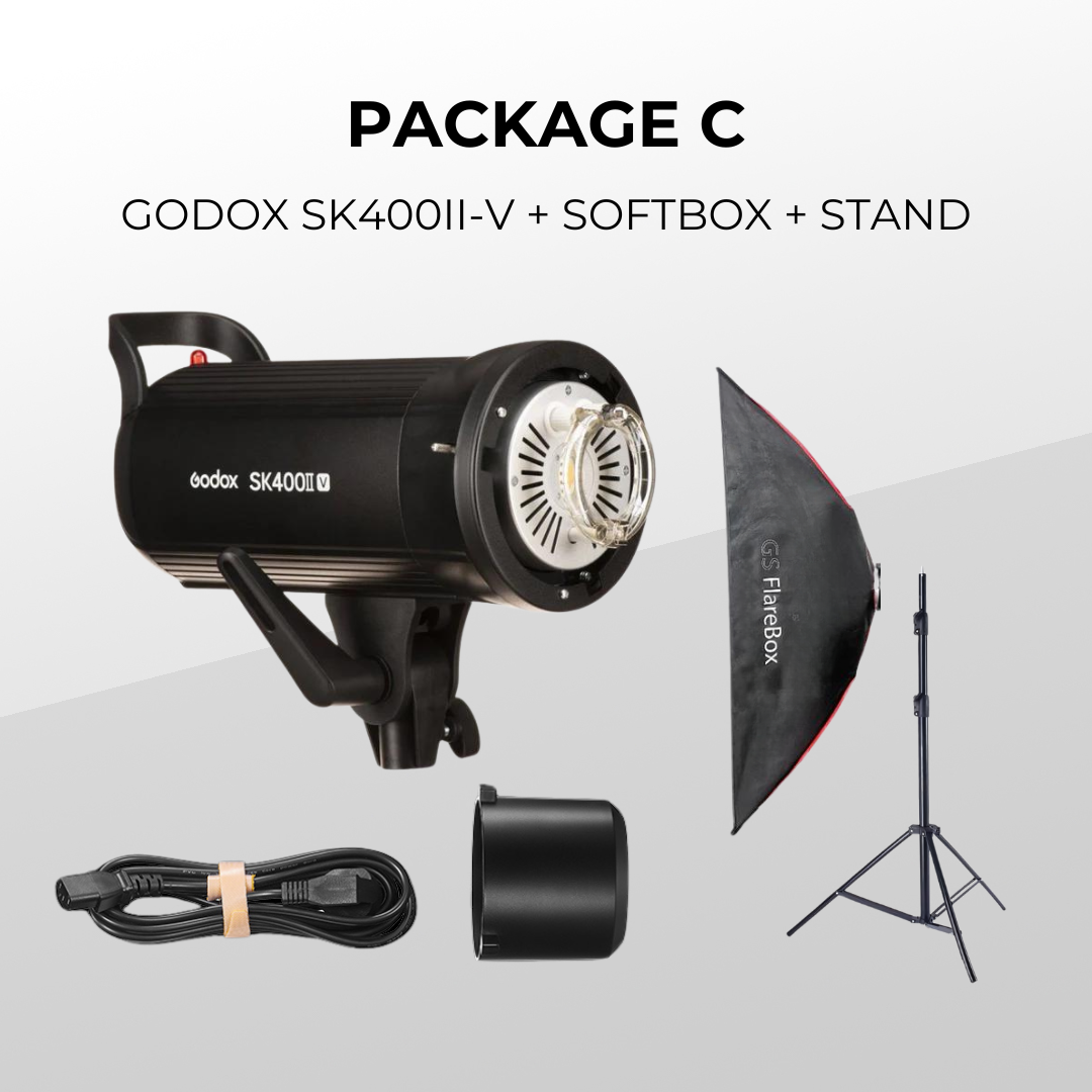 (NEW VERSION) GODOX SK400II-V STUDIO STROBE LIGHT