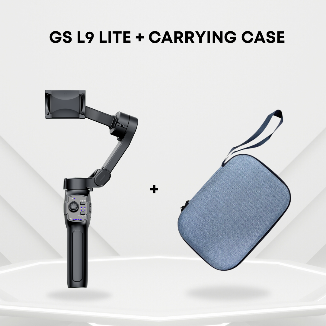 GS L7B L9 Lite M1 Smartphone 3 Axis Gimbal APP Bluetooth Connect Tracking Instant Power Up AI Follow