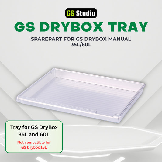 GS DryBox Tray for 35L 60L Dry Cabinet | Replacement & Spare Part for Manual DryBox