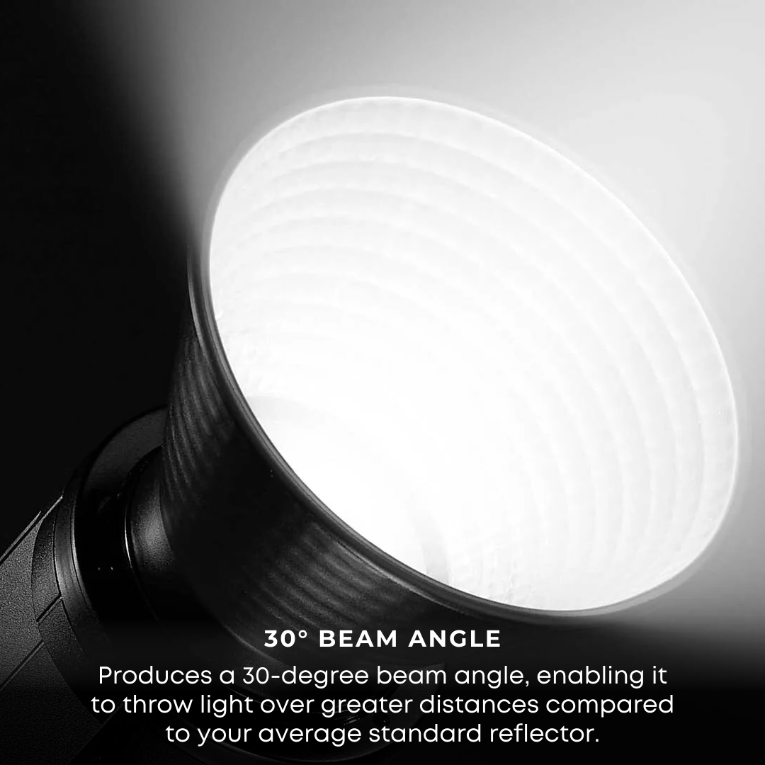 GS High-Performance Reflector (7") with Bowens Mount Ultra High Reflective Surface for Studio Light