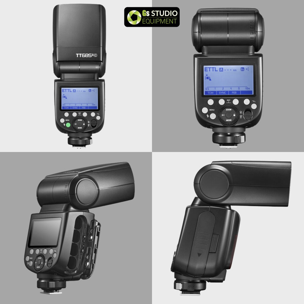 Godox TT685II Version 2 Flash Kit For Canon Nikon Sony Fuji | Professional Flash Kit Photoshoot | Camera Flash
