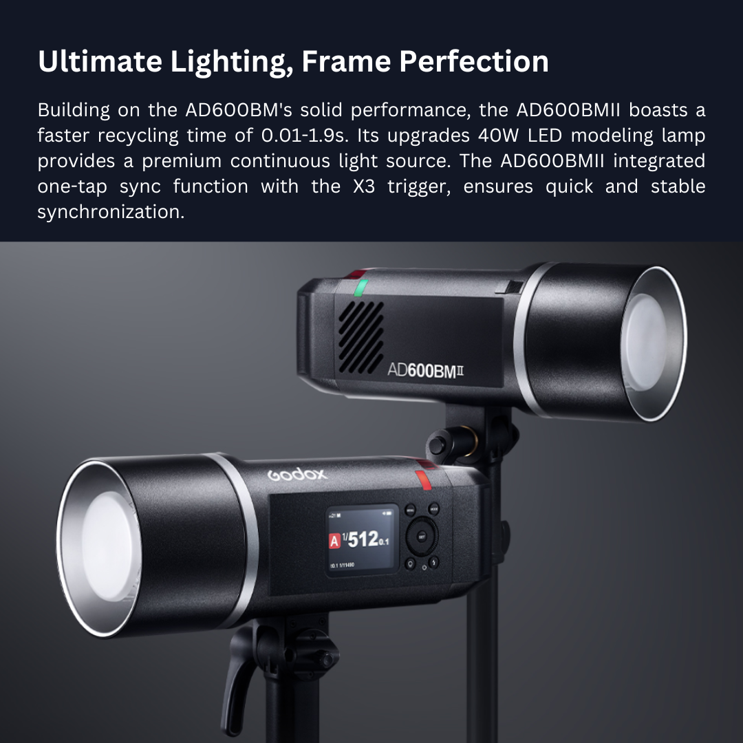 Godox AD600BM II Manual All-In-One Outdoor Flash