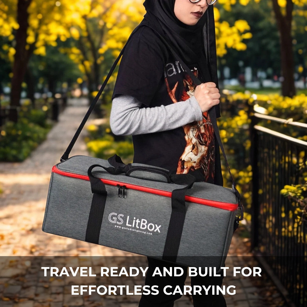 GS Padded Bag for Studio Light LitBox Max and LitBox Ultra and Studio Equipment