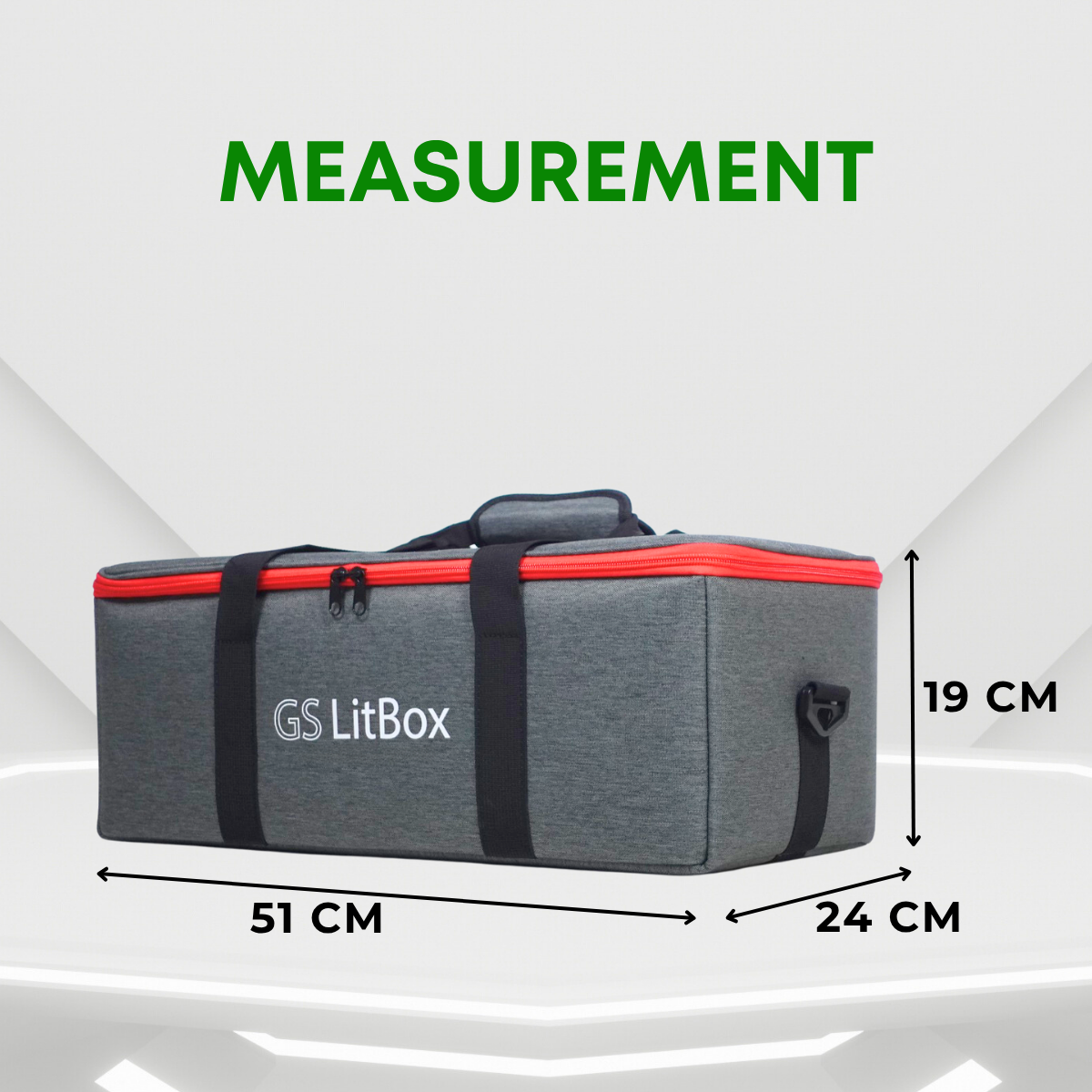 GS Padded Bag for Studio Light LitBox Max and LitBox Ultra and Studio Equipment