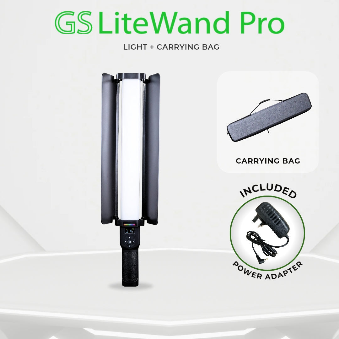 GS LiteWand Pro RGB High Power 30w Tube Light Light Wand Light Stick for Photo Video