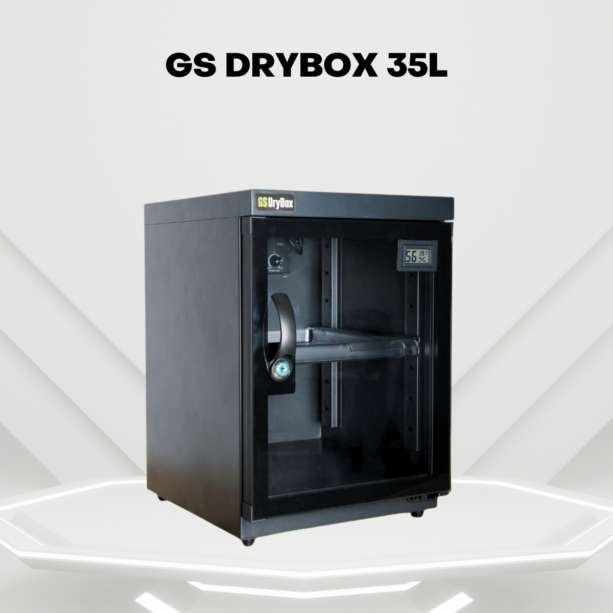 GS DryBox 18L/35L/60L LCD Digital Display 18 Litre 35 Litre 60 Litre Dry Cabinet 5 Years Warranty