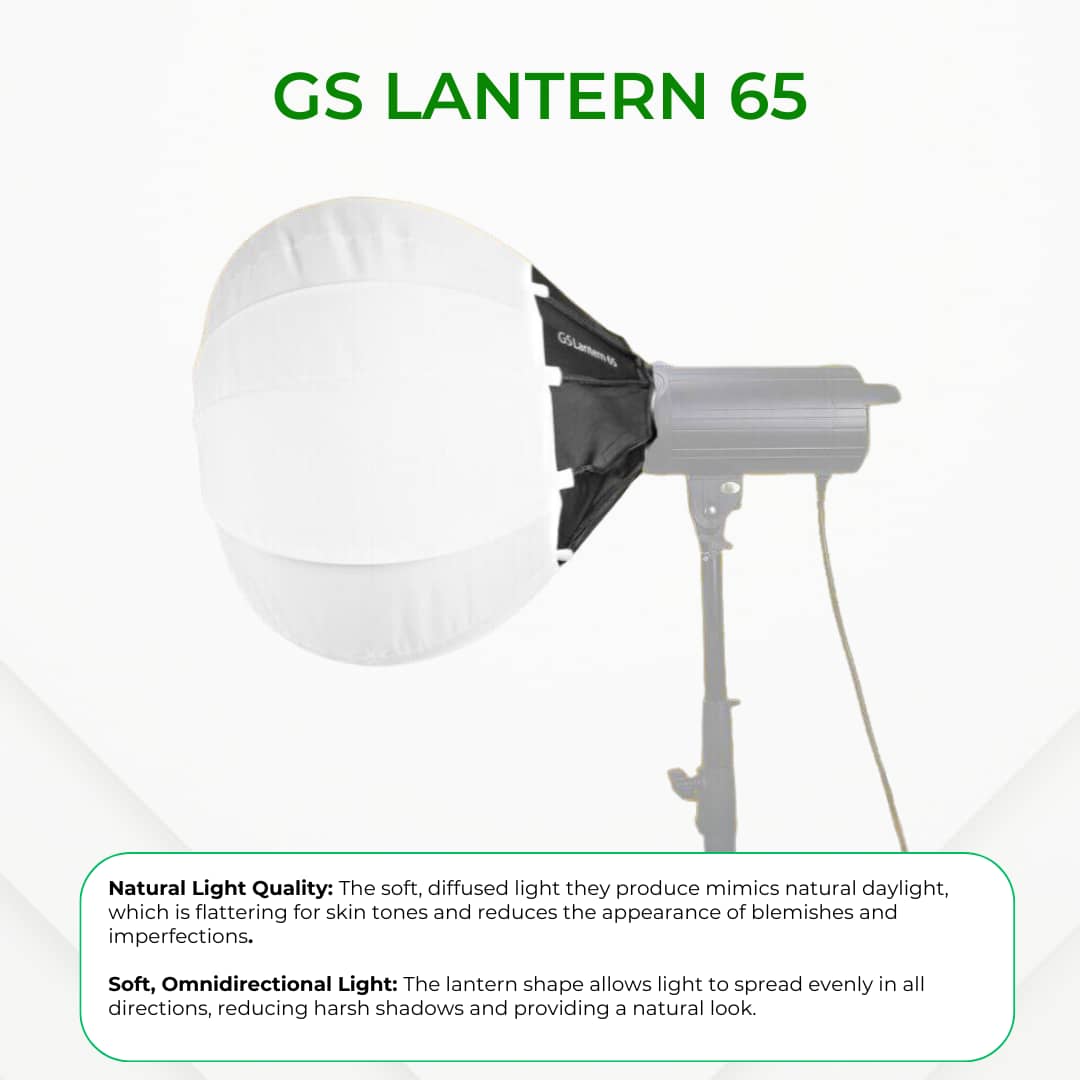 Accessories for GS LitBox Max and LitBox Ultra Softbox Heavy Duty Stand Gobo Reflector QuickPara and Grid Bowens Mount