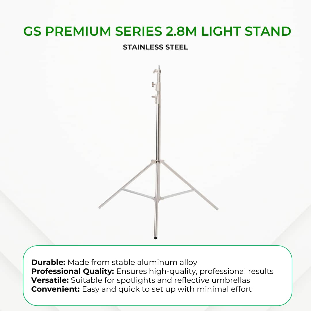Accessories for GS LitBox Max and LitBox Ultra Softbox Heavy Duty Stand Gobo Reflector QuickPara and Grid Bowens Mount