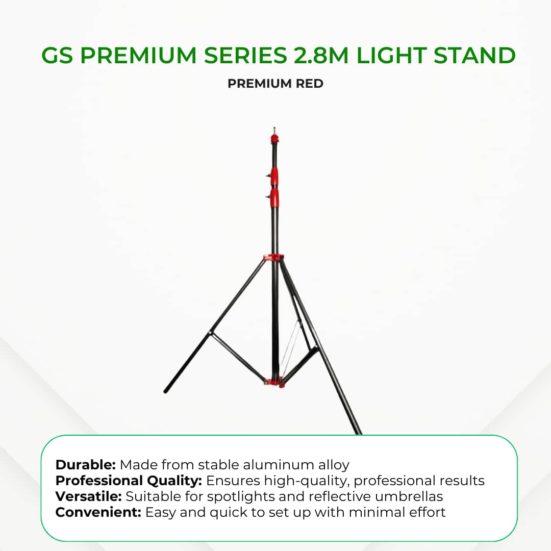 Accessories for GS LitBox Max and LitBox Ultra Softbox Heavy Duty Stand Gobo Reflector QuickPara and Grid Bowens Mount