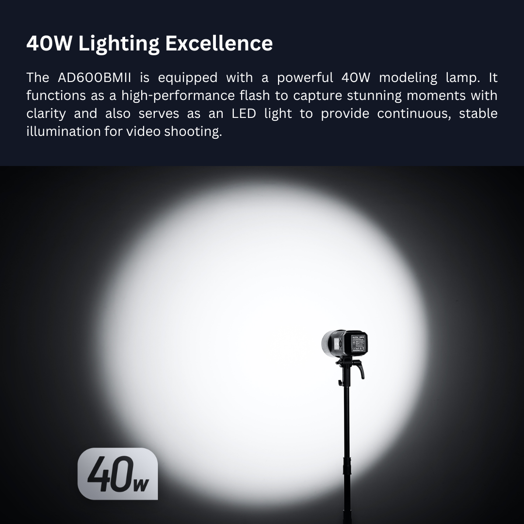 Godox AD600BM II Manual All-In-One Outdoor Flash