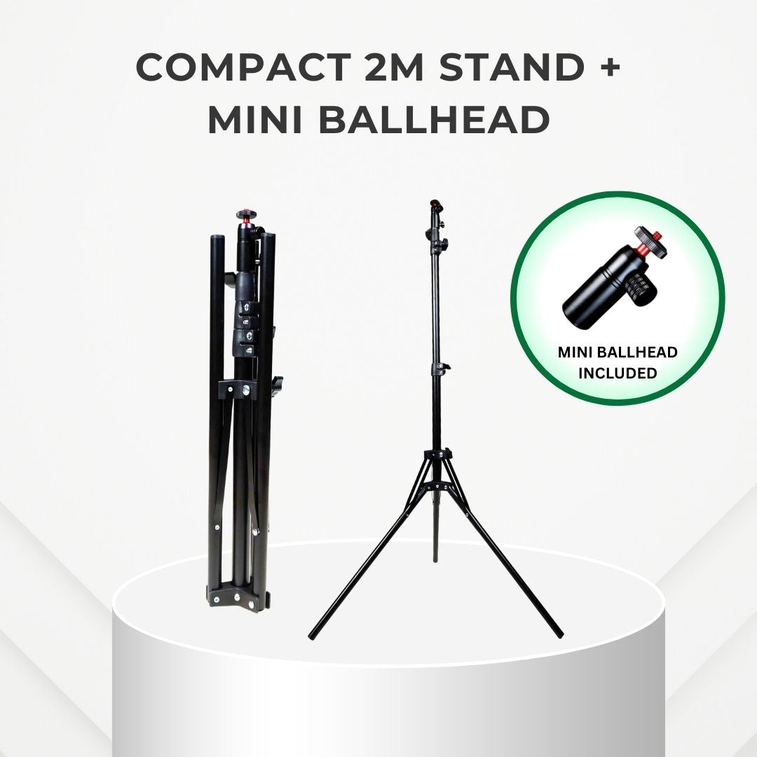 GS LitBox Go Mini Portable LED COB Video Light Built-in Battery & AC Powered