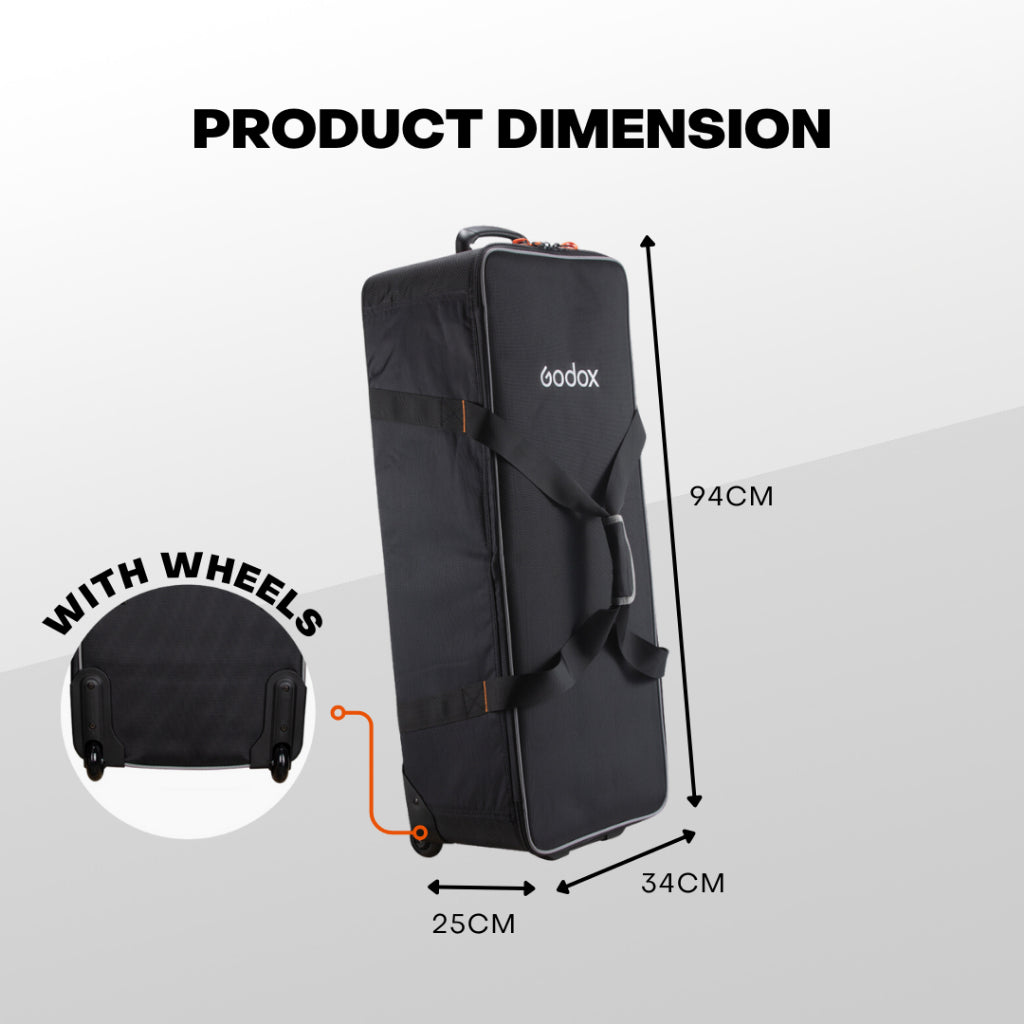 Godox CB-06 photography bag photography lighting flash light for cameras and lights light stand trolly bag