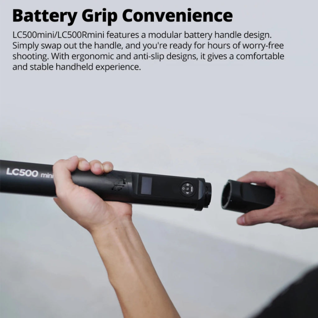 Godox LC500R LC500R Mini 2500K-8500K RGB Full Color LED Portable Fill Light stick with Effects CRI 96 TLCI 98