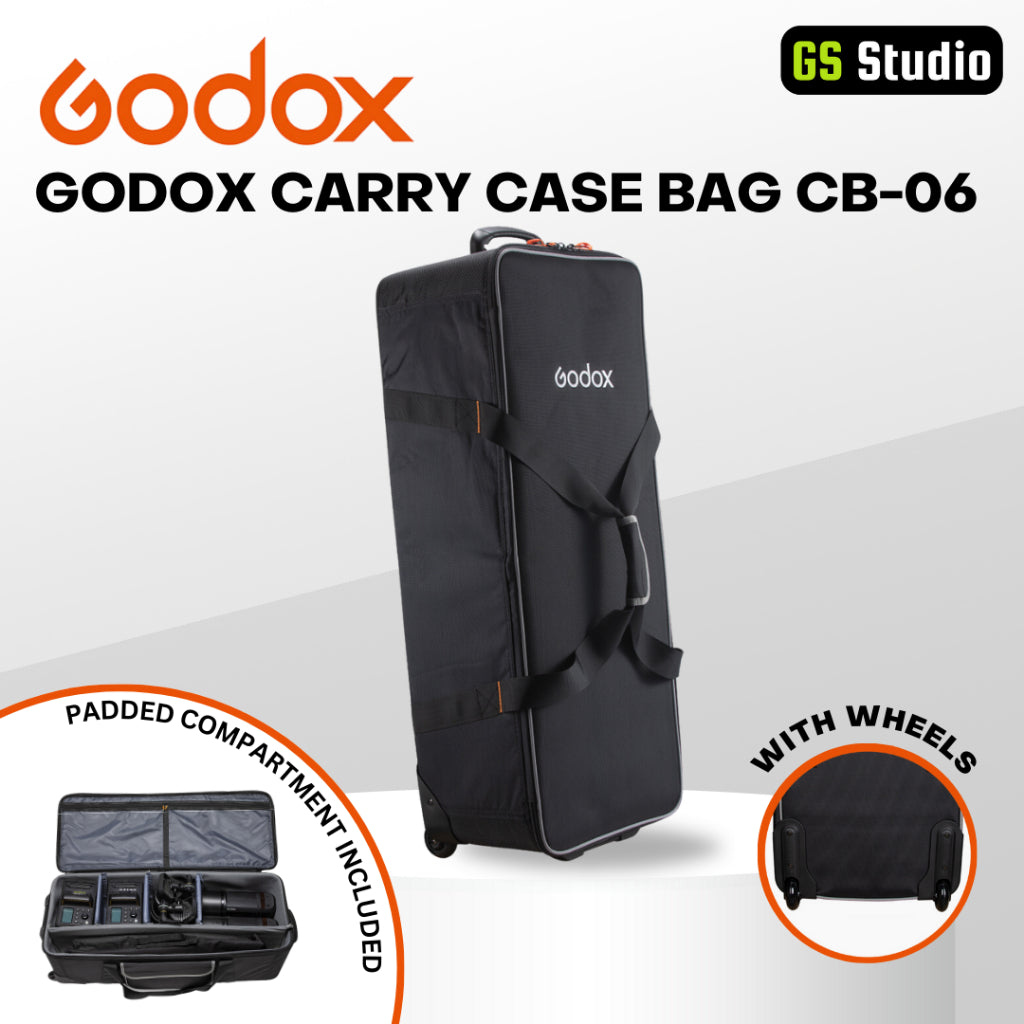 Godox CB-06 photography bag photography lighting flash light for cameras and lights light stand trolly bag