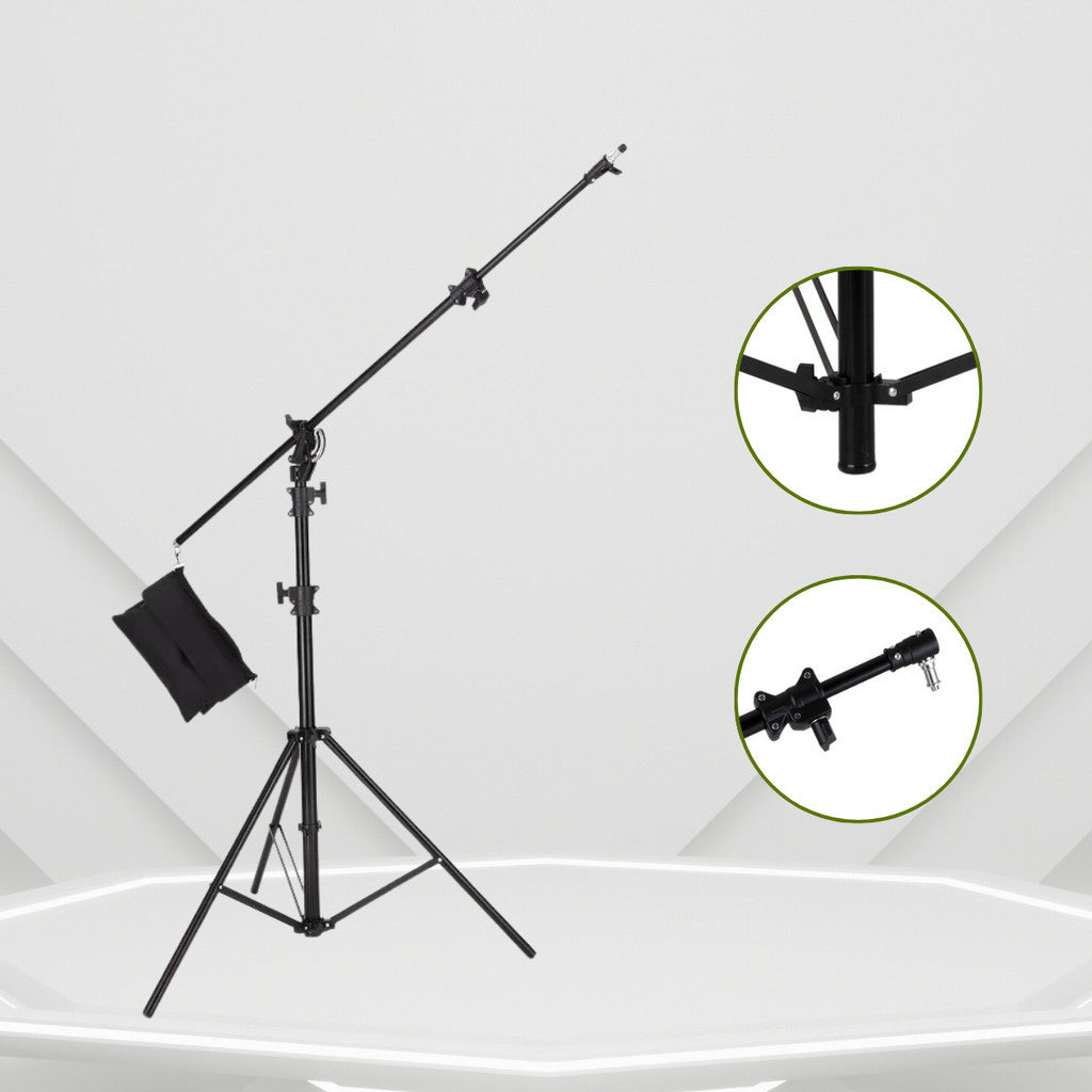 Suitable to attach with boom or lighting