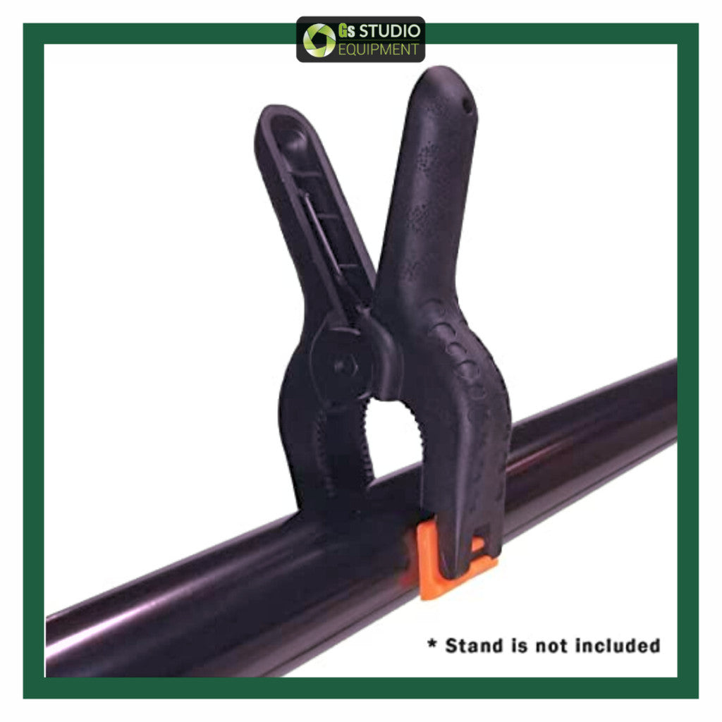 GS Heavy Duty Muslin Background 4" Clamps Spring Clamp for Photo Studio
