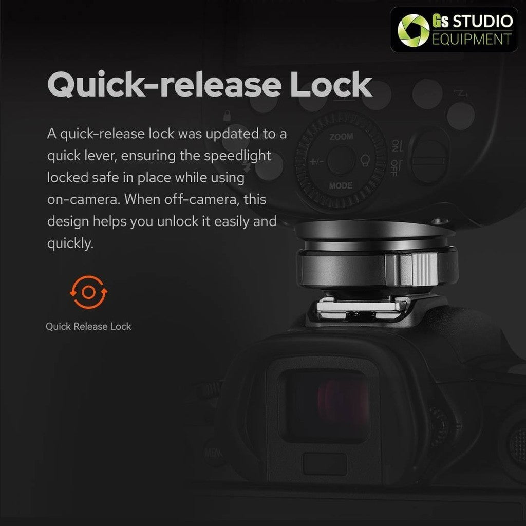 Godox Ving V860III V860 Version 3 New Version TTL Li-Ion Flash Kit for Canon, Nikon, Sony, Fujifilm