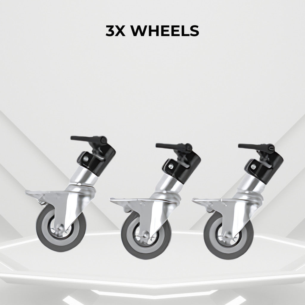 GS PREMIUM SERIES HEAVY DUTY 2 IN 1 LIGHT STAND AND BOOM STAND MAX HEIGHT 4.9M (M-3)