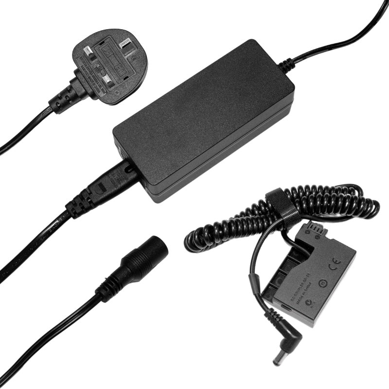 GS AC Power Adapter Kit For Canon/Nikon Camera Adapter Kit With Malaysia Plug DR-LPE8 / DR-ENEL15