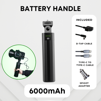 GS LitBox Go Portable LED COB Video Light Battery & AC Powered 80W