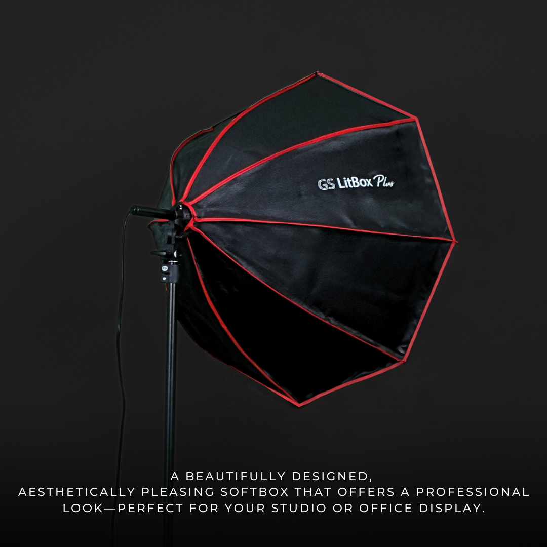 Beautifully designed parabolic softbox
