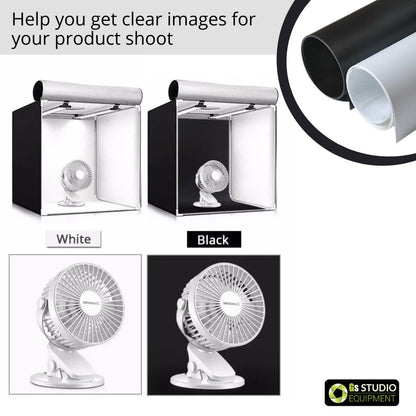 GS Extra Large Professional Studio LED Light Tent Kit For Product Photo Shooting (140 x 120 x 50cm)