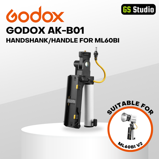GODOX AK-B01 Handshank/Handle for Godox ML60II Bi