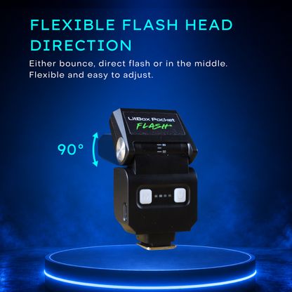 GS LitBox Pocket Flash 2-in-1 Camera Flash & Video Light for DSLR Mirrorless Cameras