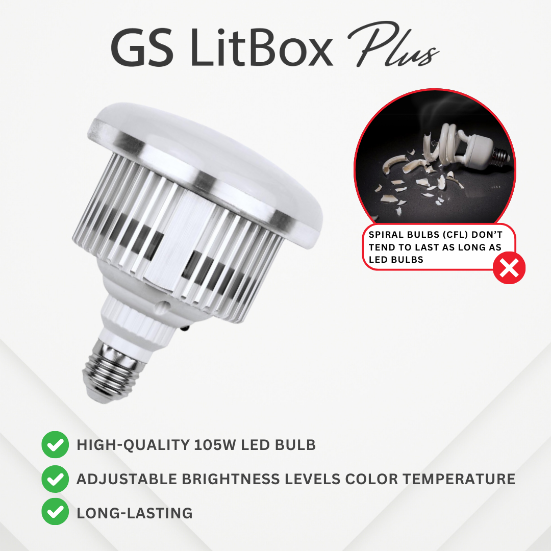 GS LitBox Plus Continous Lighting Softbox Light LED Adjustable Color Wireless Remote Octabox