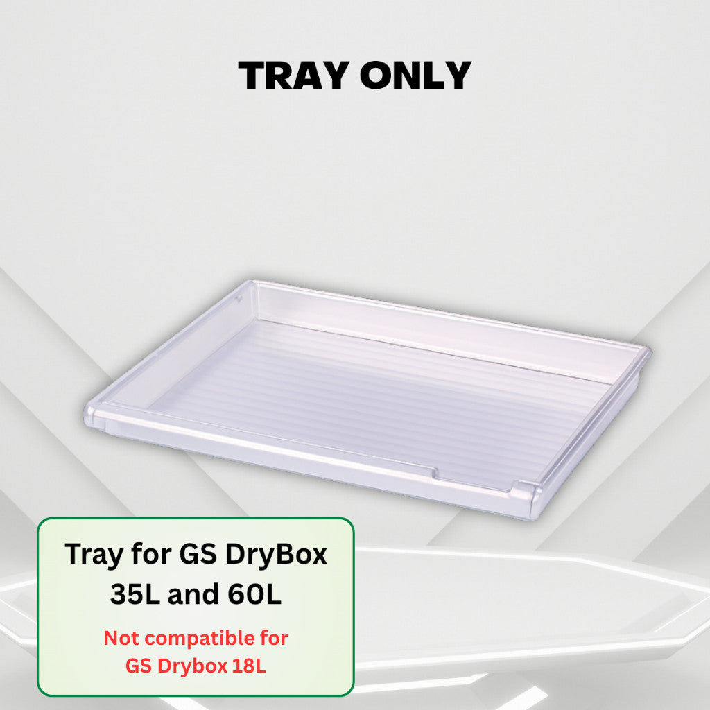 GS DryBox Tray for 35L 60L Dry Cabinet | Replacement & Spare Part for Manual DryBox