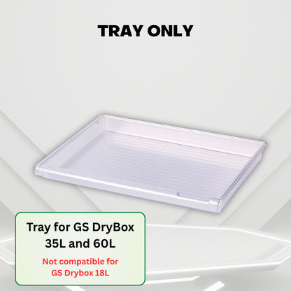 GS DryBox Tray for 35L 60L Dry Cabinet | Replacement & Spare Part for Manual DryBox