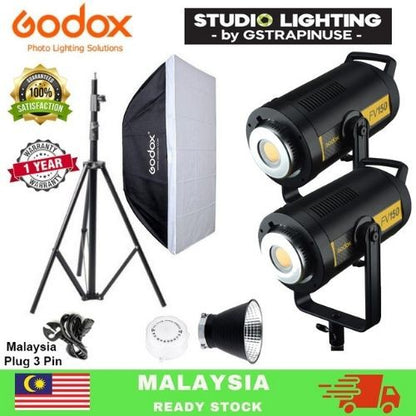 Godox FV150 High Speed Sync Flash LED Light With Built-In 2.4G Wireless Receiver (150W)