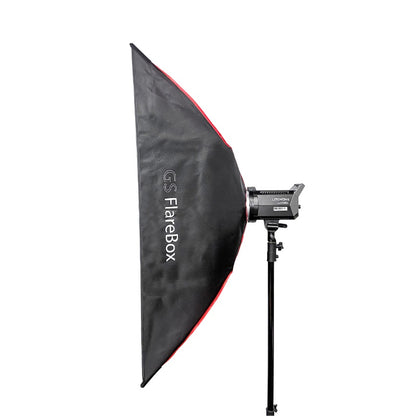 This is a perfect addition to your studio and strobes. Softbox diffuses the strobe flash giving you that perfect even lighting you need for the best shots possible. 