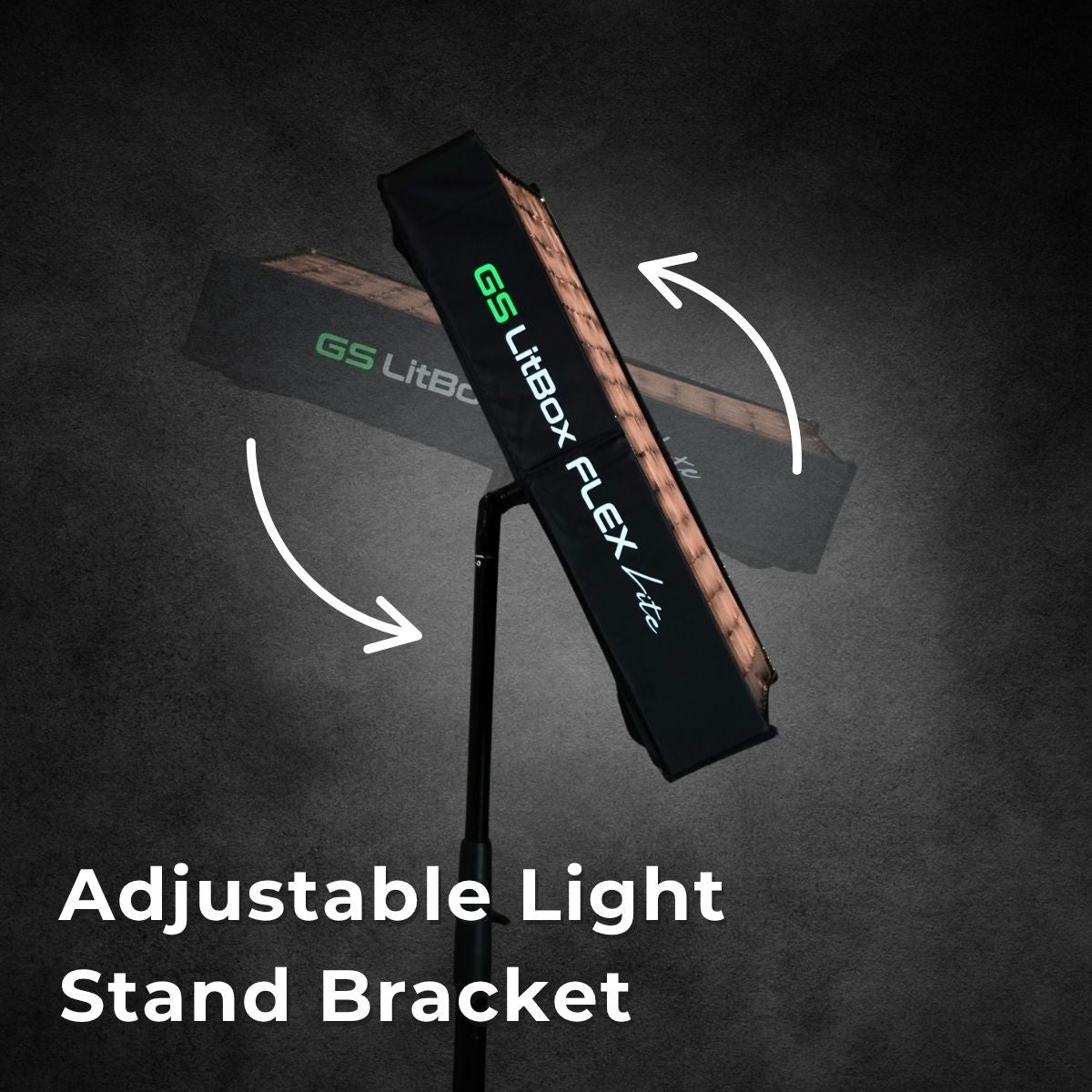 GS LitBox Flex Lite Foldable LED Video Panel Light 2700-6500K Bi-Color CRI 96+