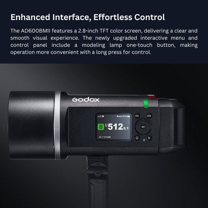Godox AD600BM II Manual All-In-One Outdoor Flash