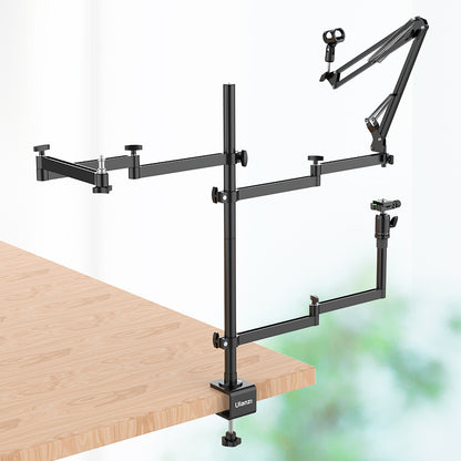 Ulanzi Multi Arm Table Clamp Stand Table Top Universal Live Broadcast