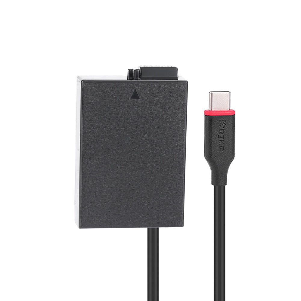 GS LP-E8/LP-E12/EN-EL15/LP-E17/NPW126/TCW126 USB TYPE C USB-C BATTERY POWER ADAPTER DUMMY BATTERY