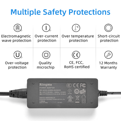 KingMa DR-FZ100 Dummy Battery with AC Power Supply Adapter For Sony A7M3 A7R3 A9