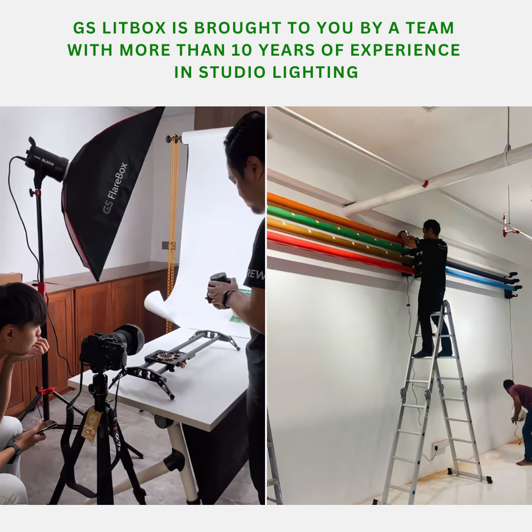 GS LitBox is brought to you by a team with more than 10 years of experience in studio lighting.