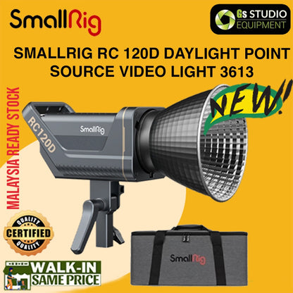 SmallRig RC120D COB Daylight-Balanced Light Video Light (150W) 3613