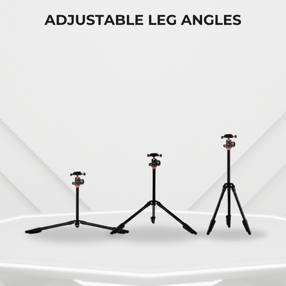 GS SNAPVERSA TRAVELLING TRIPOD FOR SMARTPHONE & CAMERA LIGHTWEIGHT & COMPACT TRIPOD FOR PHOTOGRAPHY VIDEOGRAPHY