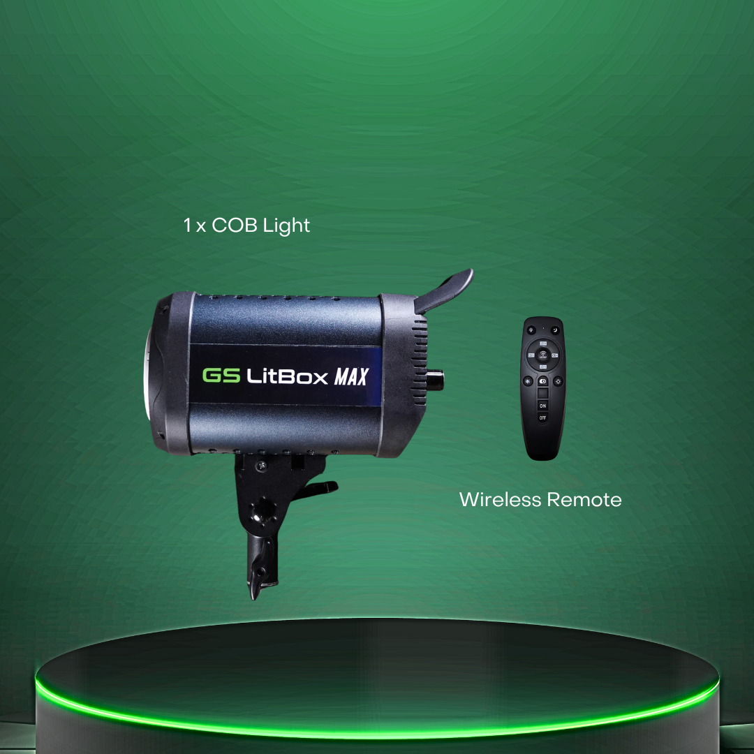 GS LitBox Max COB LED Video Light Adjustable Color Temperature & Brightness