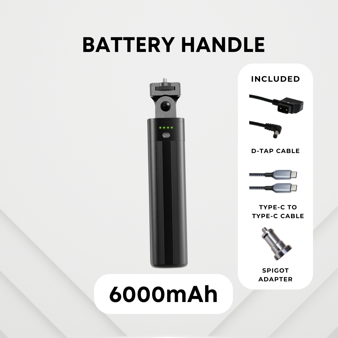GS LitBox Go Mini Portable LED COB Video Light Built-in Battery & AC Powered