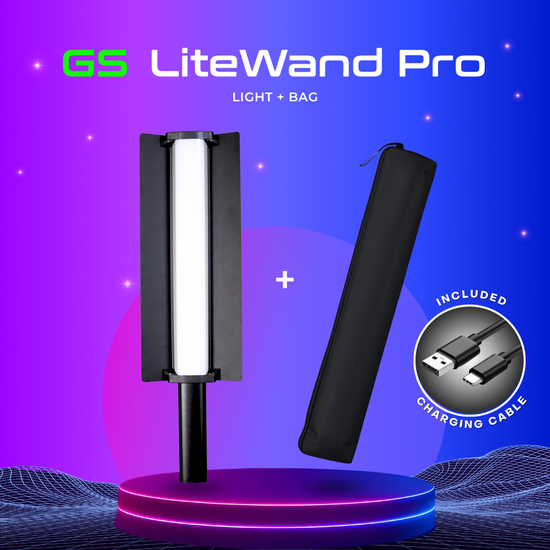 GS LiteWand Pro RGB High Power 30w Tube Light Light Wand Light Stick for Photo Video