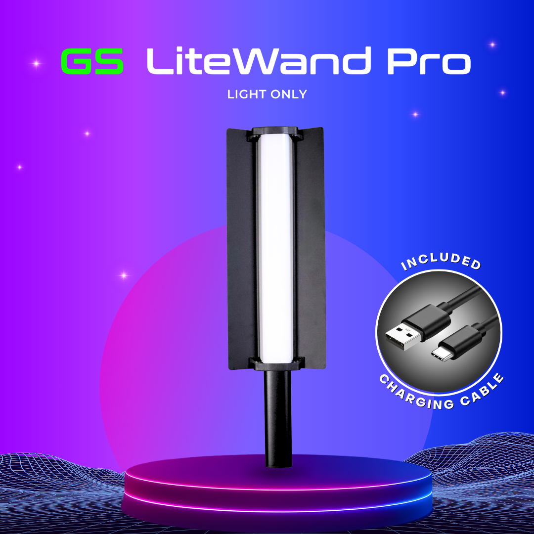 GS LiteWand Pro RGB High Power 30w Tube Light Light Wand Light Stick for Photo Video