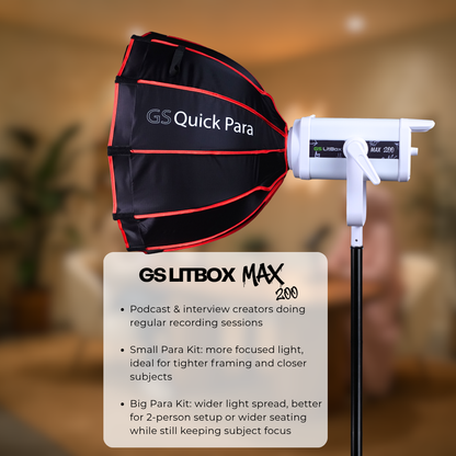 Podcast/Interview Lighting Packages (Business Kit)