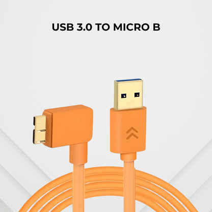 GS Professional USB Tether Cable To Connect Transfer Data To PC And Laptop For Canon/Nikon/Fuji/Sony/Leica (5M)