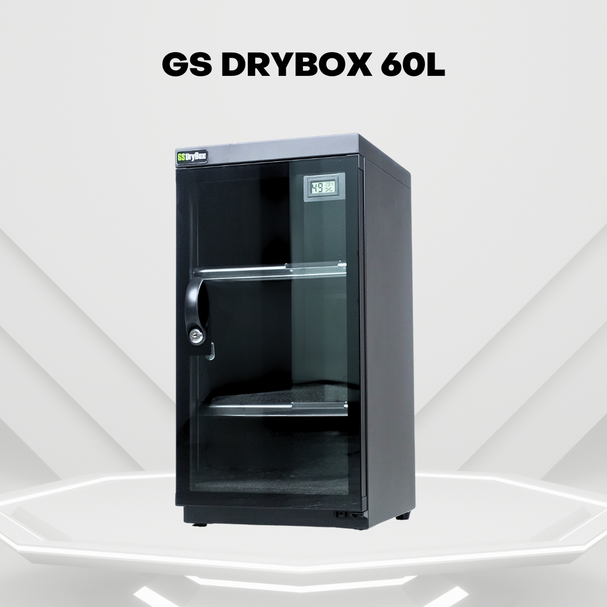 GS DryBox 35L/60L LCD Digital Display 35 Litre 60 Litre Dry Cabinet 5 Years Warranty