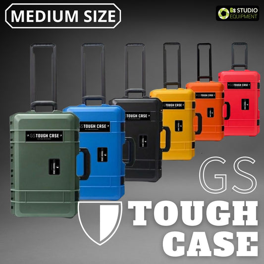 GS Tough Case Waterproof Medium Hardcase For Photography Videography Equipment Case