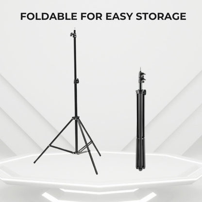 GS 2M Adjustable Light Stand for Photography, Video & Studio Lighting
